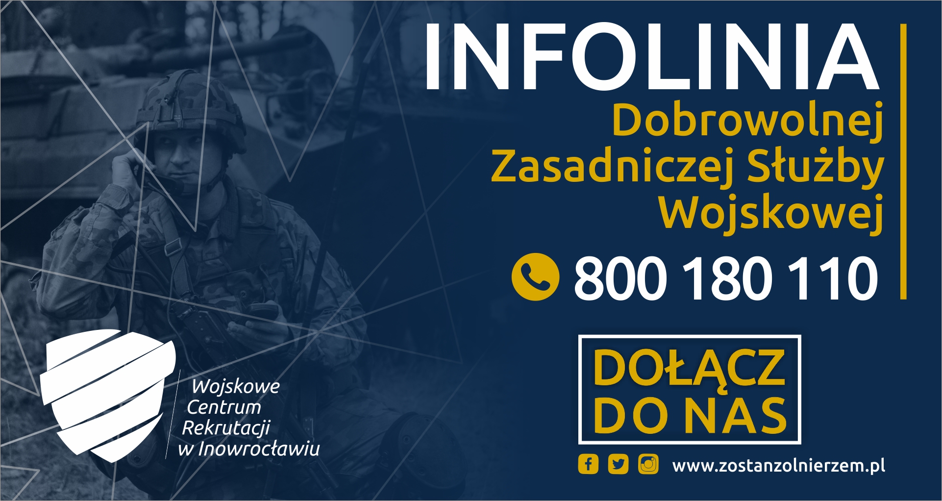 Materiały informacyjne z Wojskowego Centrum Rekrutacji w Inowrocławiu