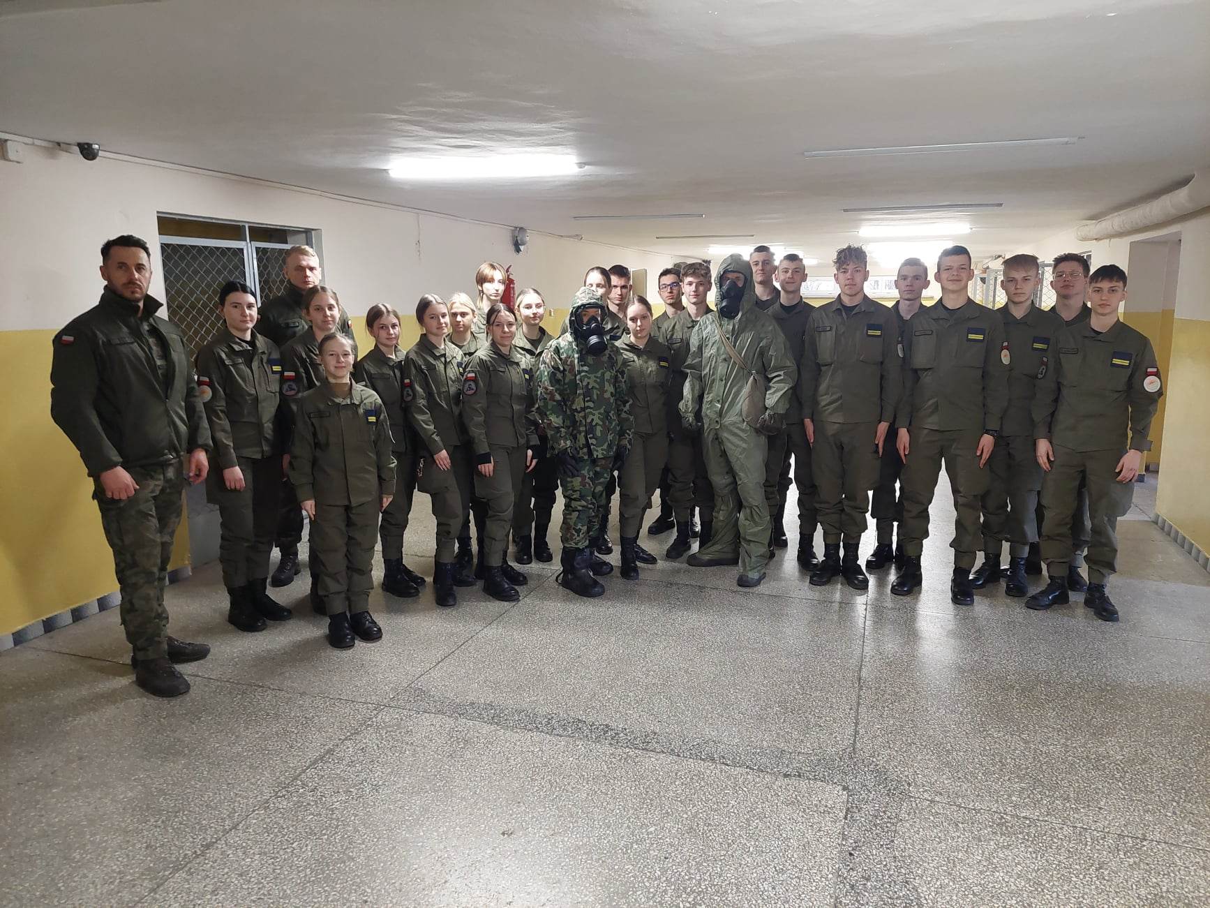 Wojskowy Dzień Szkoleniowy kadetów z klasy II OPW.