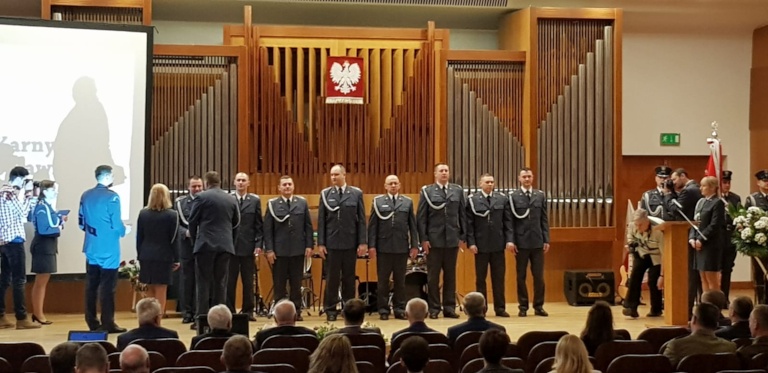 ZSP Kościelec podczas obchodów 100 – lecia Służby Więziennej