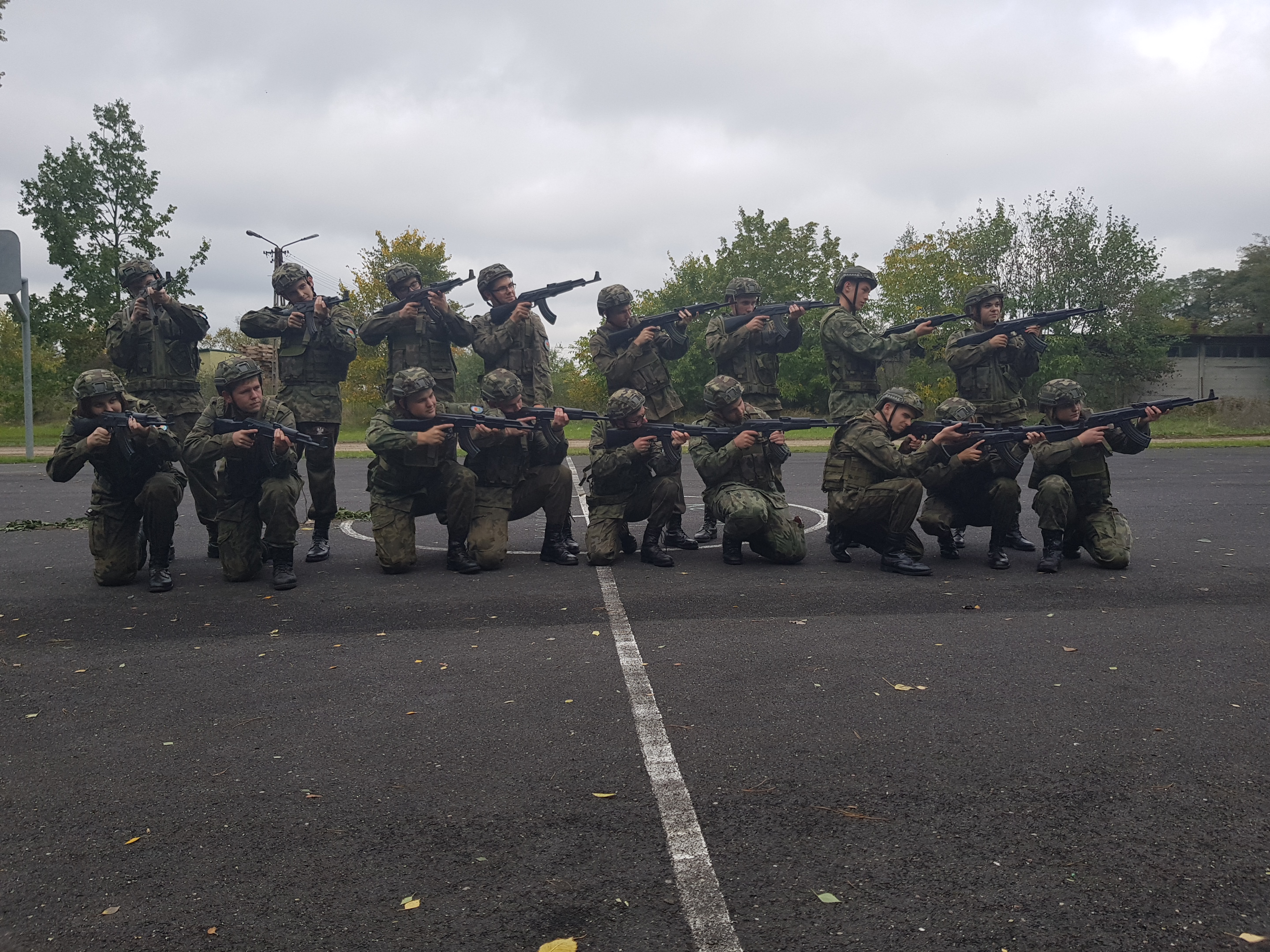 Wojskowy dzień szkoleniowy w Kościelcu