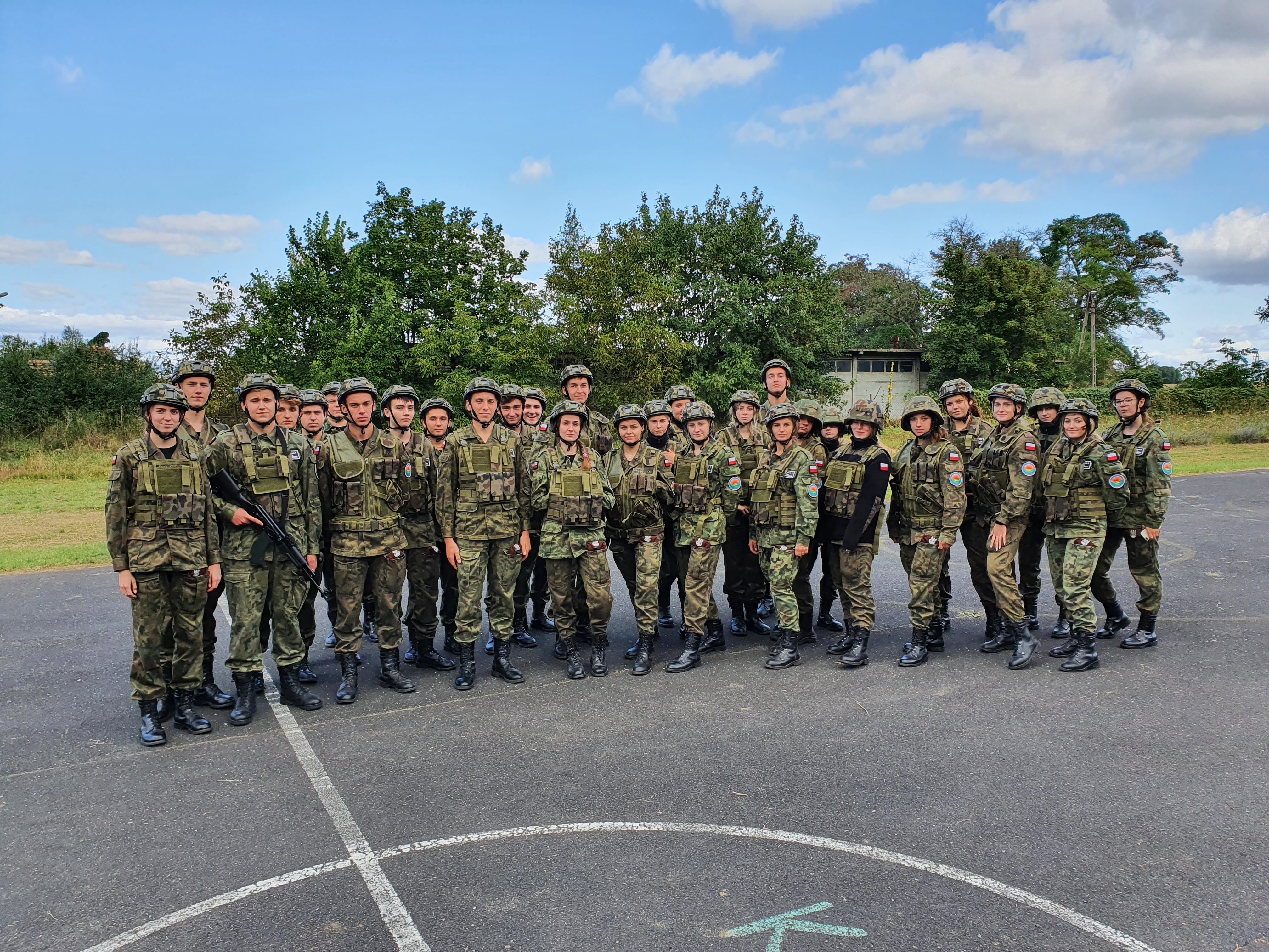 Kadeci z ZS Kościelec realizowali  Wojskowy Dzień Szkoleniowy