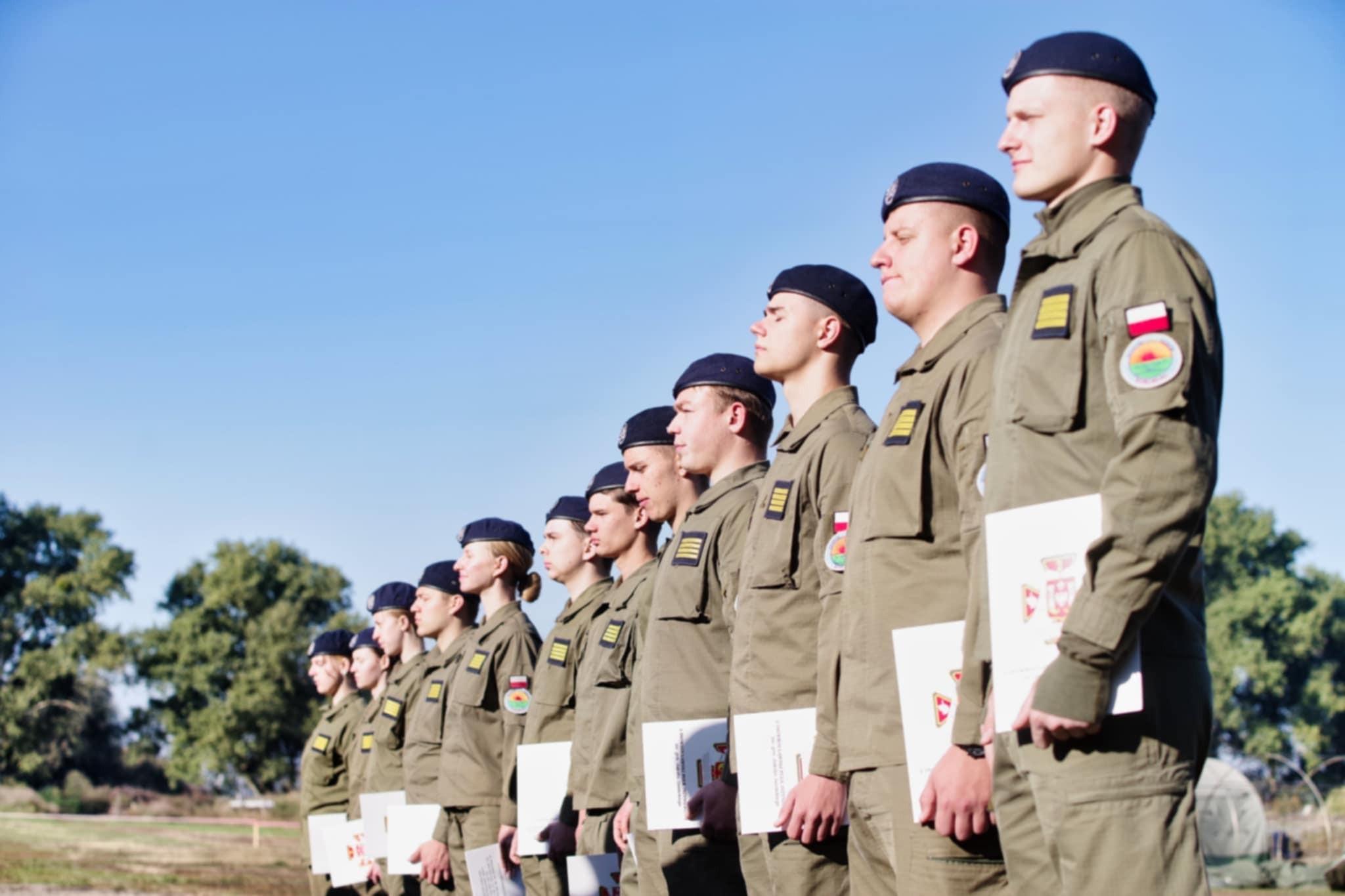 Szkolenie poligonowe kadetów
