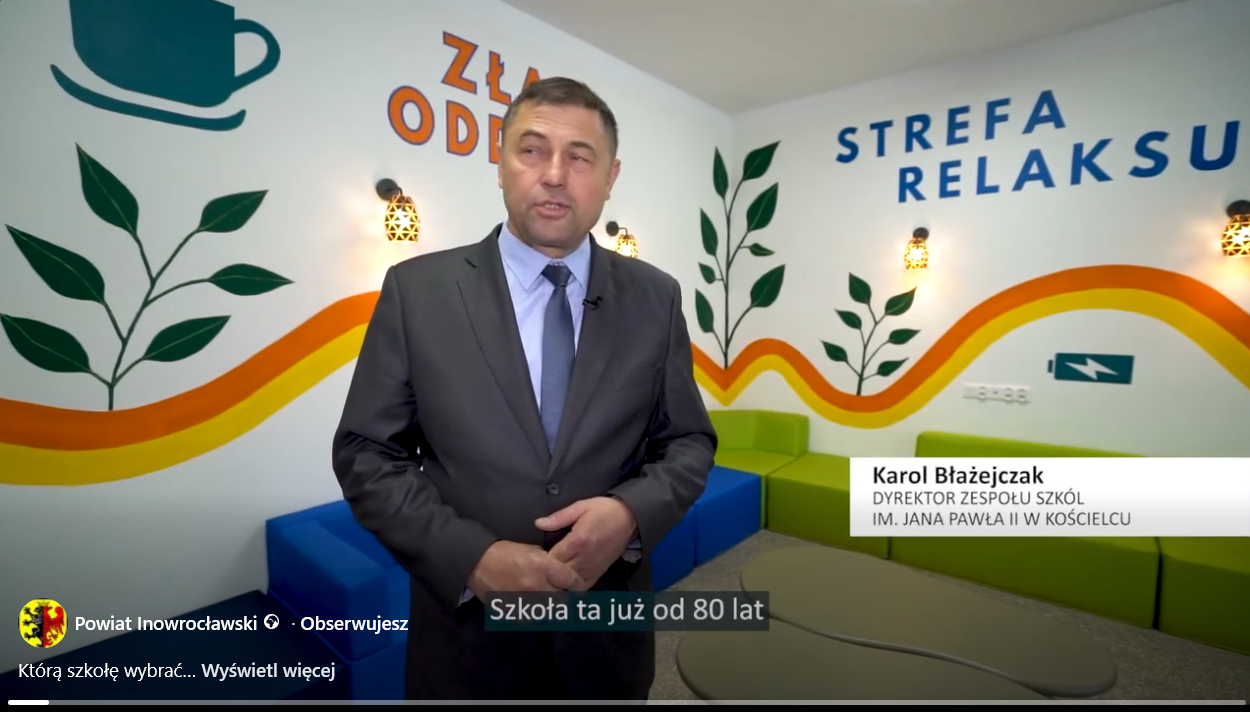 Odkryj swoją przyszłość w Zespole Szkół im. Jana Pawła II w Kościelcu!