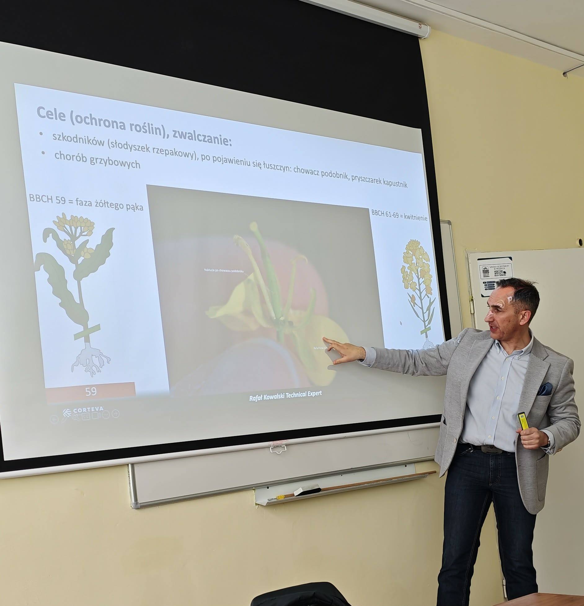 Szkolenie z zakresu rozpoznawania agrofagów